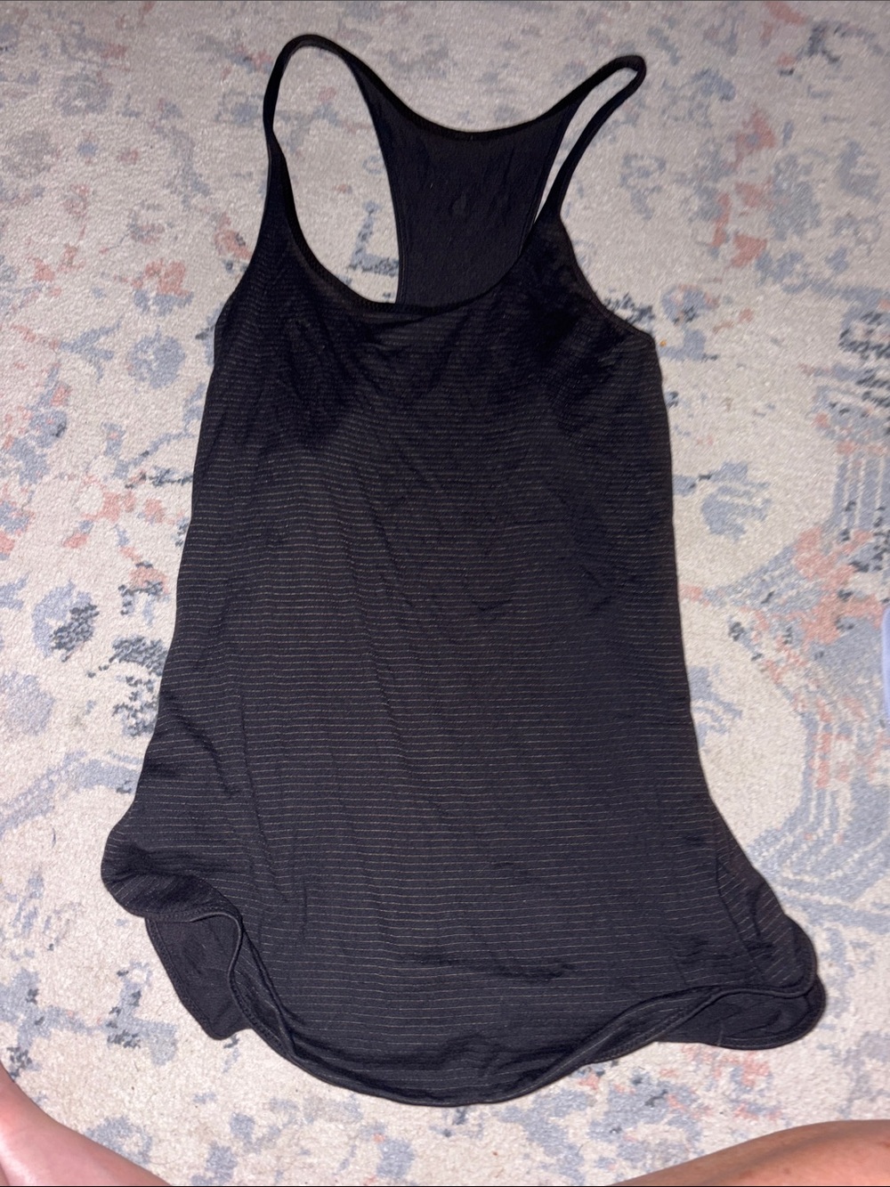 Lululemon Black Racerback Tank Top - Women size 4